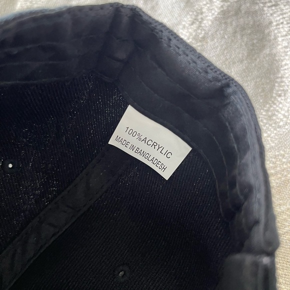 Unisex Plain Black Ball Cap - Picture 3 of 8